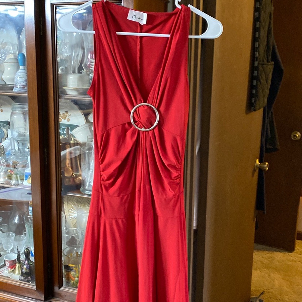 Red dress